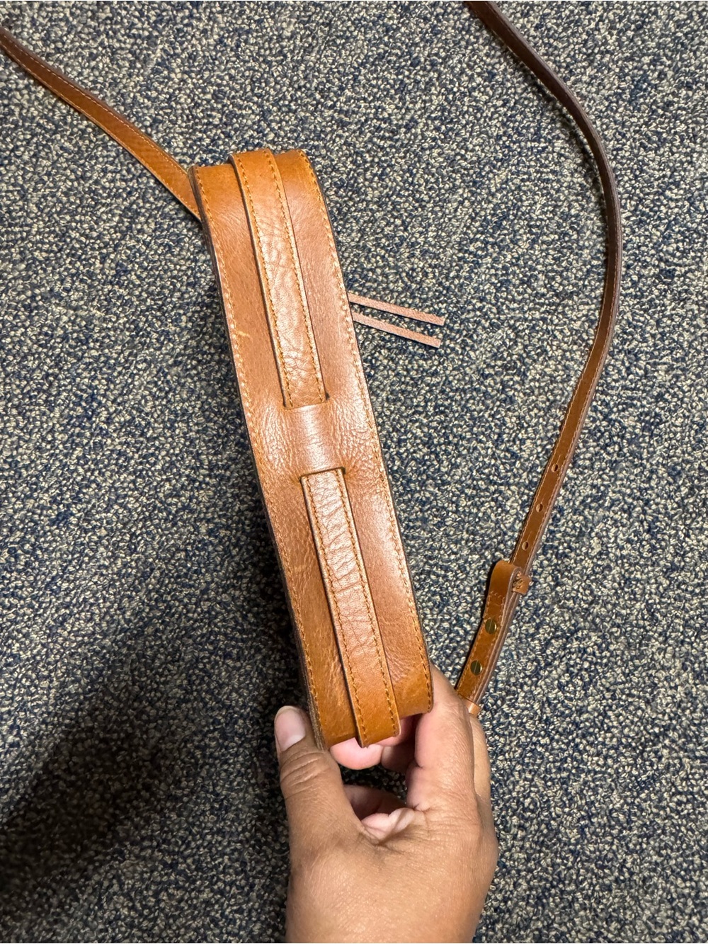 Madewell Chestnut Leather Crossbody Bag - Picture 3 of 11